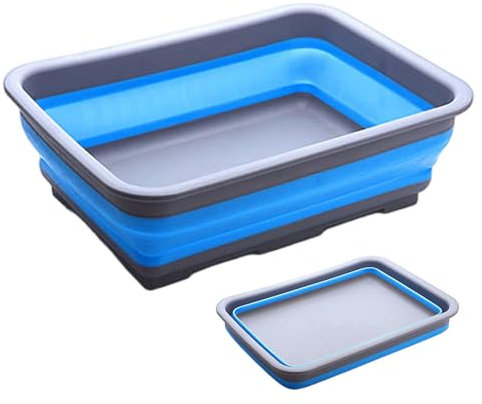 Pool Foot Bath Non-Slip Foldable Foot Wash Basin, Multi-functional Above Ground Pool Accessories for Outdoor Above Ground Pools, Garden or Beach Entry