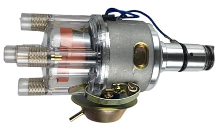 DGHBNP Distributor Adatto per VW Kaefer 1500 1600 1200 1300 1303 T1 T2 T3 Gruppo distributore Punto di accensione 043905205 Distributore di accensione(White)