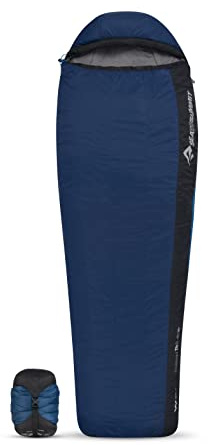 Sea to Summit Trailhead ThII -1 Grad - Kunstfaser Mumienschlafsack, Blau