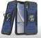 Cuoqing iPhone XR Case - 360°Military Grade Rotatable Kickstand Hard Rubber Bumper [Shockproof] Protective Phone Cover for iPhone XR, Blue