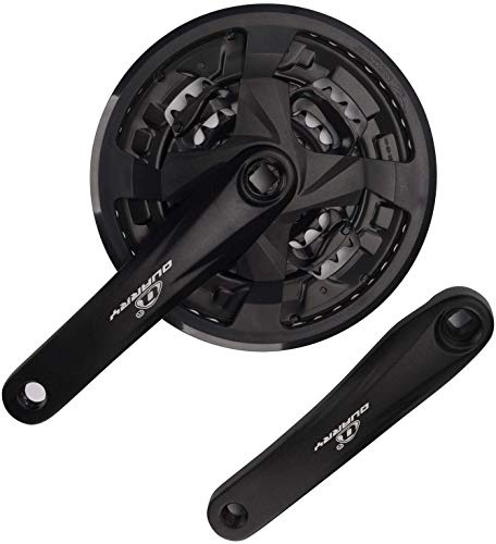 BESNIN Bike Crankset 24/34/42T 170mm Crankarms 7/8/9 Speed 104mm BCD for MTB Mountain Bike Black…