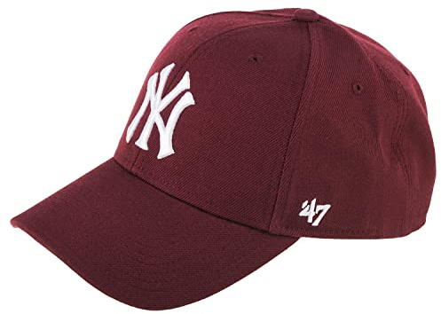 '47 Brand Snapback Cap - MLB New York Yankees dunkel Maroon