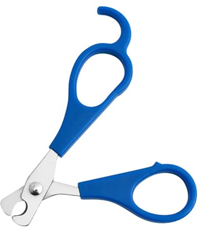 PACKOVE Tijeras para Pastillas Portátiles Hoja De Acero Inoxidable, Cortador De Pastillas Ergonómico Azul, Herramienta Ligera para Cortar Comprimidos Viajes y Uso Diario