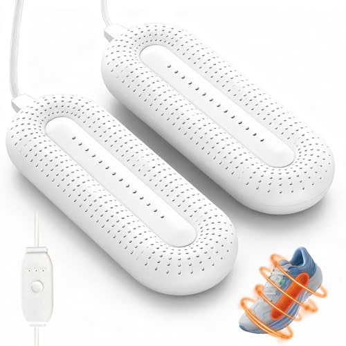Herbst Schuhtrockner Elektrisch Schuhwärmer mit 3 Modi Timer-Funktion | Stiefelwärmer Elektrischer Schuh-und Stiefelwärmer Shoe Dryer für Skischuhe Socken Schuhe