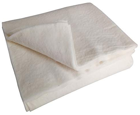 Täcke vadd king size för quiltning, naturlig bomull vaddtyg för sömnad (30 x 30 cm)