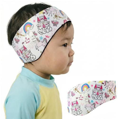 EAR BAND-IT Ultra - Diadema de natación – La mejor diadema para nadadores – Mantiene el agua fuera, sujeta los tapones para los oídos – Recomendado por médicos – Tapones seguros para los oídos