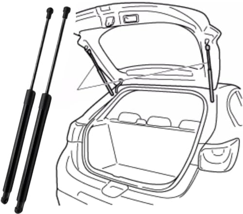 2 Stücke Auto Kofferraum-Gasfeder, Für LADA NIVA (2121) 1976-2016 Heckklappe Gasdruckdämpfer Lift Hydraulikhebel Stoßdämpfer Styling Zubehör