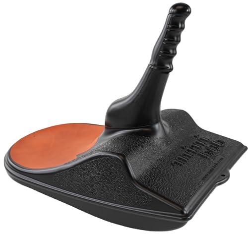 +Black Edition Dark ORANGE+ Original mini bob (Zipfelbob Rodel Schlitten) in schwarz-orange