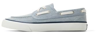 Sperry Women's Seamate Lace Ups, Light Blue, 7.5