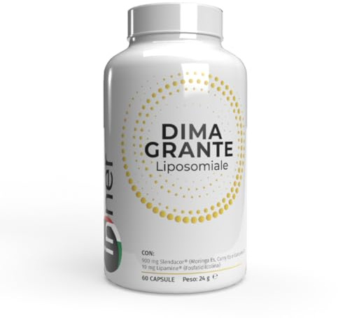 Inner Dimagrante Liposomiale – 60 capsule – Integratore con Moringa Curcuma e Curry (Slendacor®) ad Elevata Biodisponibilità – Supporto Peso e Metabolismo