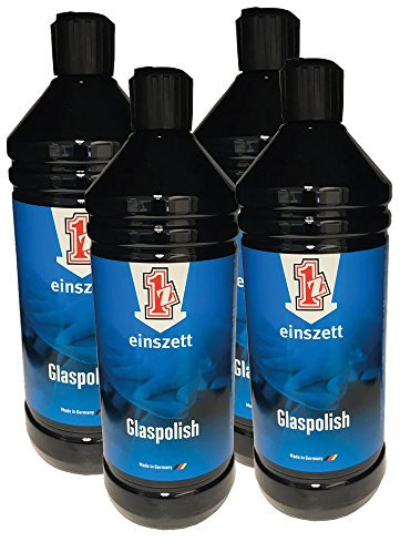 4x Einszett Glaspolish/Glaspolitur 1000ml