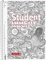 BRUNNEN 106742801 Notizblock/Collegeblock Student Zenart Motiv Krake, A4, kariert Lineatur 28, 90 g/m², 80 Blatt (10, A4, kariert)