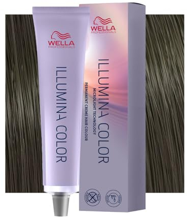 2 er Pack Wella Illumina Color 60 ml 5/02 hellbraun natur-matt