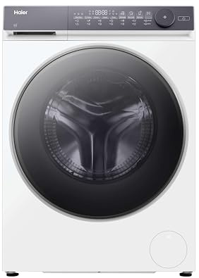 Haier X 5 HWD90-B14367U-S Lavadora Secadora, Capacidad 9KG + 6KG, Motor Direct Motion, Tecnología ABT, Función vapor, Refresh, Inicio diferido, Detector KG, 60cm ancho, 1400 RPM, 14 programas, Blanco