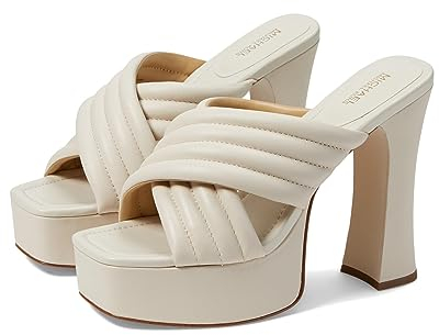 Michael Kors 40F3POHS3L-289 PORTIA PLATFORM SANDAL Damen LIGHT CREAM EU 37
