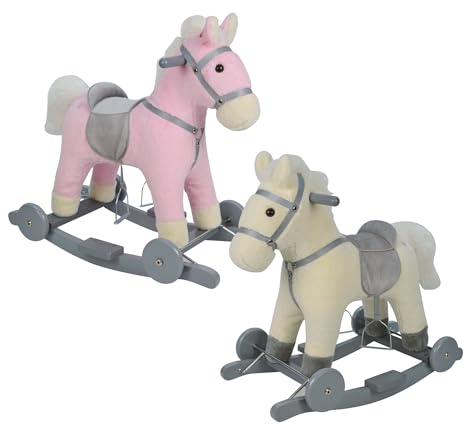 Famosa Softies - Schaukelpferd, Rosa (760023185)