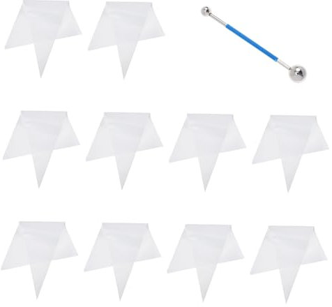 BESTonZON Pack De 20 Bolsas Para Lechada Resistentes Desgarro Para Azulejos Mampostería y Práctico