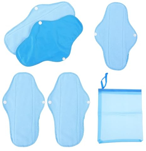 BETOOKY Toallas Sanitarias Lavables Protector Diario Menstrual Compresa Sanitaria para Lactancia y Menstruación