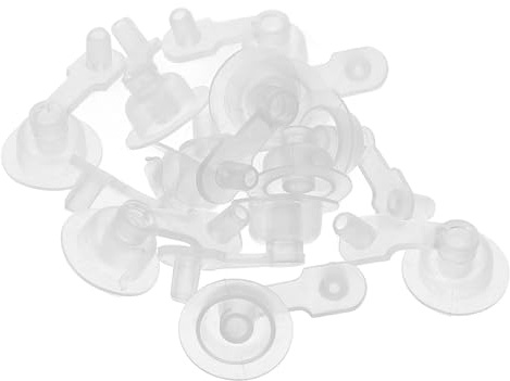 ORFOFE Embouts de Gonflage Faciles à Utiliser en Plastique Lot de 20 Bouchon Étanche pour Bouées et Matelas Gonflables Accessoires pour Piscine Gonflable