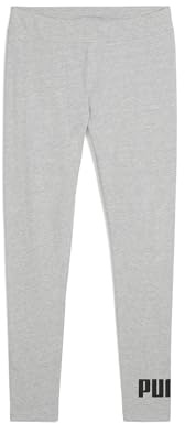 PUMA Femme Ess No. 1 Logo Leggings, Light Gray Heather, L EU