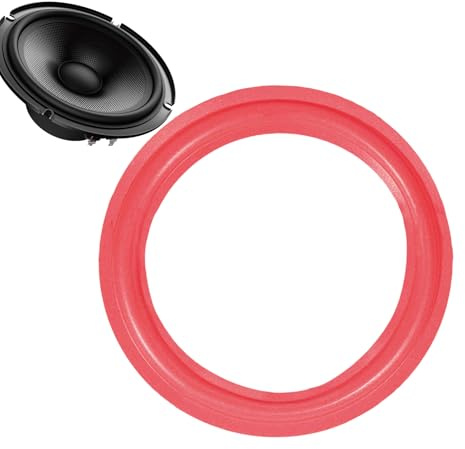 Borde de Espuma de Altavoz - Anillos de Piezas de Repuesto de Cuerno, Anillos de Goma elásticos Accesorios de reparación | WOOFER ADGES REPARACIÓN Set para de Altavoz Syst