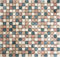 Marmor Mosaik Steine Naturstein creme beige rot grün Random mini Quadrat Fkiesenspiegel Bad - MOS38-1204