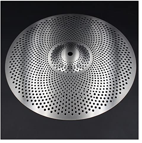 Cymbals Übungsbecken Slience 10Splash-Becken, Leises Becken Für Schlagzeug-Set Splash-Becken
