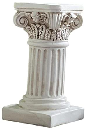 getuse Roman Pillar Greek Column Statue Pedestal Candlestick Planter Holder Indoor Wedding Decor Resin