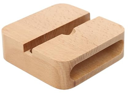 Support d'amplificateur de son en bois, support de téléphone acoustique naturel, station d'accueil mobile portable, amplificateur de son passif, fabriqué à partir d'un excellent matériau en bois, 9,5
