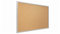 ALLboards Pinnwand mit Silbernem Holz Rahmen 90x60cm Korktafel Korkwand Pinnwand Kork
