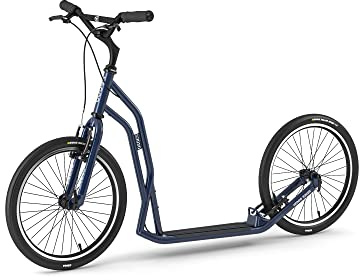Yedoo S2020 Tretroller - bis 150 kg, Kickscooter mit Luftreifen 20/20 - Roller Scooter für Erwachsene, Dogscooter