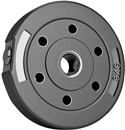 Plates Viktskivor Cement Dumbbell1kg 1/1,5/2 / 3kg Tyngdlyftning träningsredskap Black Ytterligare viktplatta Viktskivor för Barbell eller hantel (Size : 2kg)