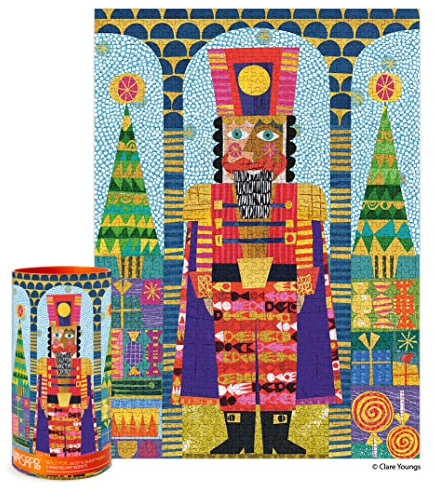 Festive Nutcracker Gold Foil | 1000 Piece Jigsaw Puzzle