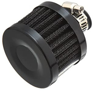 Skyplanet Filtre à air universel de 20 mm, compatible avec la plupart des voitures, camions, motos (noir)