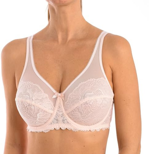 DIM Soutien-Gorge Femme avec Armatures Generous Essentiel x1, Rose, 105B