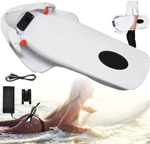 YANGYMM Elektrisches Surfbrett Für Erwachsene, High Speed Electric Surfboard,Professional Motorized Jetboard Surf,Smart Somatosensory Surfing Board Swimming Aids,Fits Adults,110V