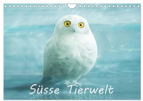 Süsse Tierwelt / CH-Version / Geburtstagskalender (Wandkalender 2025 DIN A4 quer), CALVENDO Monatskalender: Der lustig-süsse Tierkalender für jung und alt.