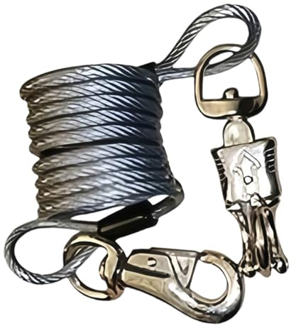 Cabestro De Cuerda Para Caballos - Cuerda Principal Para Caballos - Suministros Agrícolas Ajustables Con Absorción De Impactos Para Alimentación Agrícola, Tratamiento Para Animales Al Aire Libre, Gana