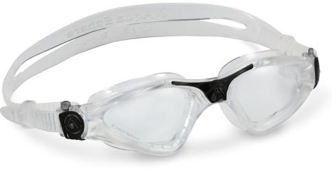 Aquasphere Kayenne | Schwimmbrille, Schwimmbrille, Triathlonbrille, Freiwasserschwimmbrille für Erwachsene mit UV-Schutz, Silikondichtung, 180°-Sicht, beschlagfreie Gläser für Männer und Frauen,