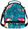 ZORE_FINE5 Double Deck Reusable Insulated Lunch Box Cooler Tote Bag Yeti Dragon Unicorn cat Meal Package for Office Work School Picnic