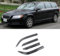 ZIROXI Autofenster Windabweiser für Volvo XC70 V70 XC60 XC90 C30 Vorne Hinten Regenabweiser Car Wind Visier Deflectors Abdeckung Zubehör,ForXC70/V70/08-15