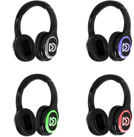 10x DOLLY DIGITAL© Casque HD-Audio Bluetooth FD Silent Disco | 10 Casques Bluetooth Karaoke & Silent Disco.