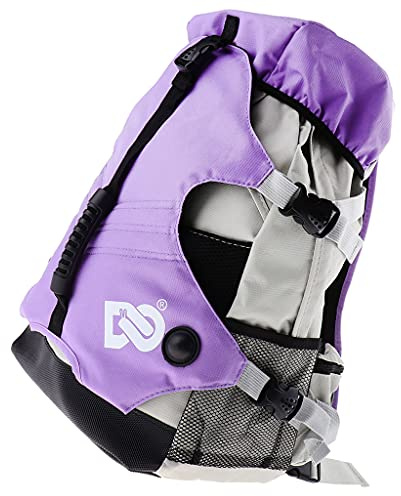 getuse Sac à dos à roulettes pour quad skate d'extérieur – Sac à bandoulière pour jeunes adultes – Violet