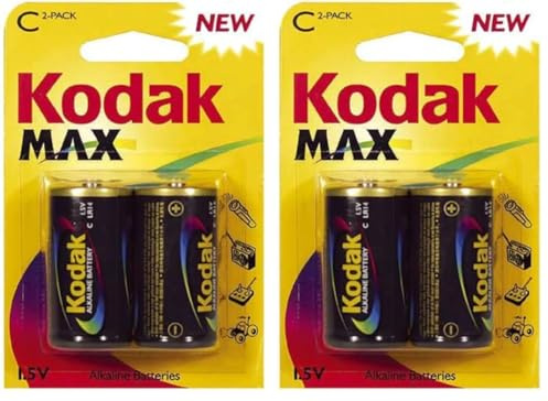 Kodak Max LR14-BL2-C Pile Batterie Alcaline (Confezione da 2)
