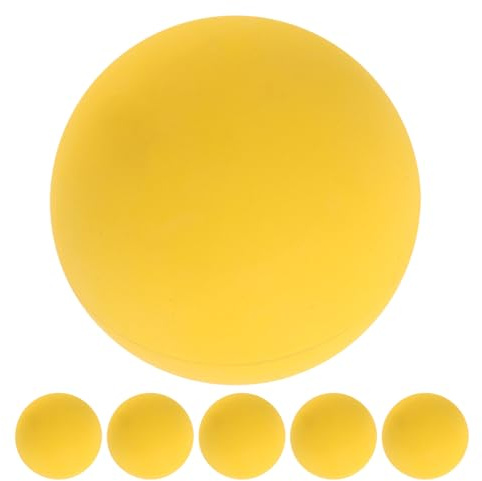 ifundom 6 Palline da Racquetball in Gomma Resistente Palla Rimbalzante per Allenamento Squash e Pallamano Set per e Adulti Uso Interno ed Esterno Attrezzatura Sportiva per Migliorare