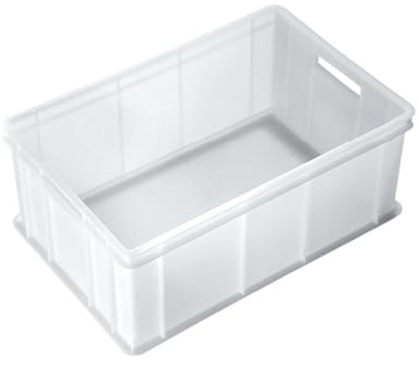OPIROS Contenitore Per Alimenti cm.60x40x32 Cassetta mod. Bakery Con Manici Passanti Impilabile Made In Italy