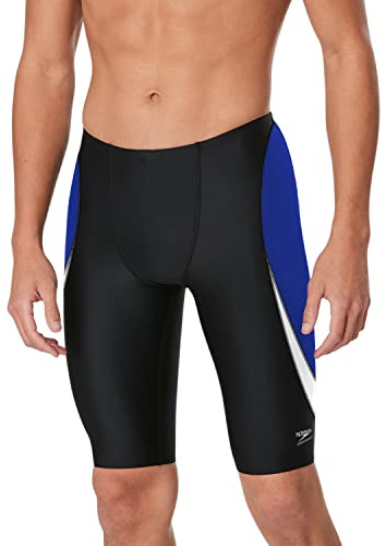 Speedo Men's Swimsuit Jammer Endurance+ Splice Team Colors