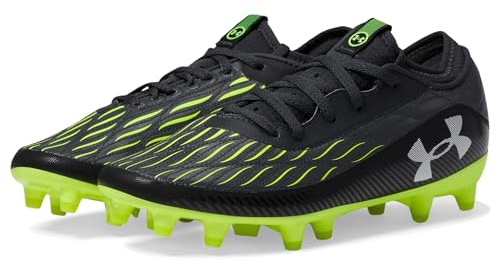 Under Armour Magnetico Select 4 Jr Football Cleat Basket, (001) Noir/Anthracite/Blanc, 36.5 EU