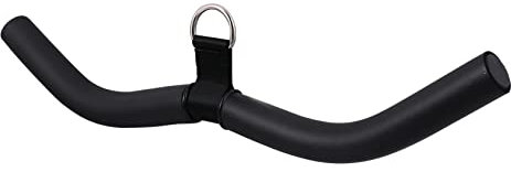 1pc Pull Down Bar Steel Bicep Pull Bar for Fitness Ergonomic Handle Muscle Exerciser for Home Gym Easy to Install Targets Biceps Triceps Back and Shoulders