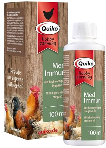 Quiko Hobby Farming - Med Immun for Chickens 100ml - Chicken Feed - Chicken Vitamins